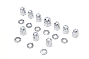 Chrome Transmission Side Cover Kit 1936 / 1940 EL 1937 / 1948 UL 1941 / 1984 FL 1971 / 1984 FX