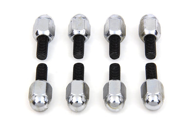 Chrome Acorn Tappet Base Bolt 1/4