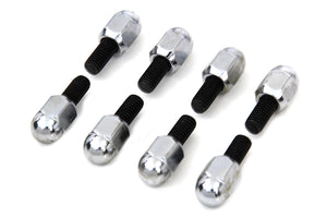 Chrome Acorn Tappet Base Bolt 1/4" X 24 Thread 1941 / 1975 FL 1936 / 1940 EL 1971 / 1975 FX