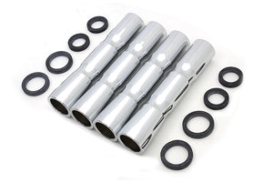 Chrome Lower Pushrod Cover Set 1948 / 1984 FL 1971 / 1984 FX