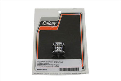 Chrome Gas Shut-Off Extension Knob 1940 / 1965 FL