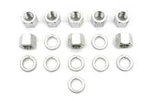 Load image into Gallery viewer, Cadmium Cylinder Base Nuts and Washers 1941 / 1977 FL 1971 / 1977 FX 1936 / 1940 EL