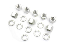 Load image into Gallery viewer, Cadmium Cylinder Base Nuts and Washers 1941 / 1977 FL 1971 / 1977 FX 1936 / 1940 EL