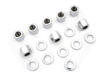 Load image into Gallery viewer, Chrome Stock Cylinder Base Nuts and Washers 1957 / 1985 XL 1929 / 1952 WL 1929 / 1973 G