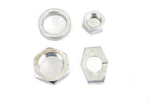 Cadmium Rear Axle Nut and Lock Kit 1936 / 1940 EL 1941 / 1972 FL 1971 / 1972 FX 1937 / 1948 UL 1930 / 1936 VL