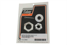 Load image into Gallery viewer, Cadmium Front Axle Nut Kit 1930 / 1971 G 1936 / 1940 EL 1937 / 1948 UL 1941 / 1971 FL