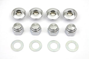 Rocker Shaft End Nut Stock Allen Type Chrome 1971 / 1984 FL 1971 / 1984 FX 1982 / 1983 FXR 1979 / 1983 FLT 1971 / 1985 XL