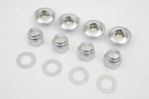 Rocker Shaft End Nut Stock Allen Type Chrome 1971 / 1984 FL 1971 / 1984 FX 1982 / 1983 FXR 1979 / 1983 FLT 1971 / 1985 XL