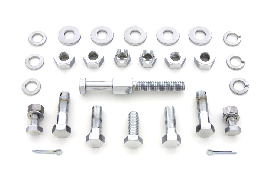 Chrome Transmission Mount Kit 1936 / 1940 EL 1937 / 1948 UL 1941 / 1964 FL
