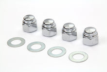 Load image into Gallery viewer, Rocker Shaft Chrome End Cap Type Nut with Washers 1966 / 1984 FL 1971 / 1984 FX 1979 / 1983 FLT 1982 / 1983 FXR 1957 / 1985 XL