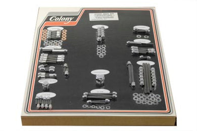 Engine Dress Up Cap Kit Chrome 1985 / 1986 XL Evolution 5-Speed