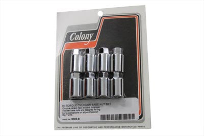Hi-Torque 7/16 Big Bore Cylinder Base Nut Chrome 0 /  Special application