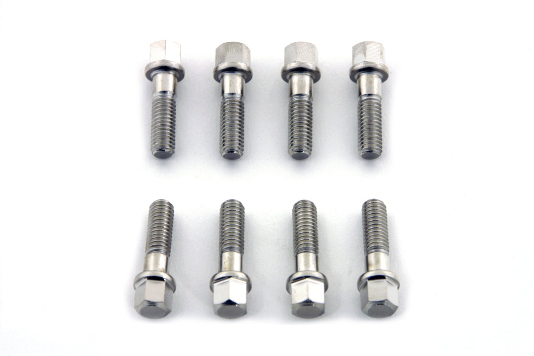 Nickel Plated Tappet Block Screw Set 1948 / 1984 FL