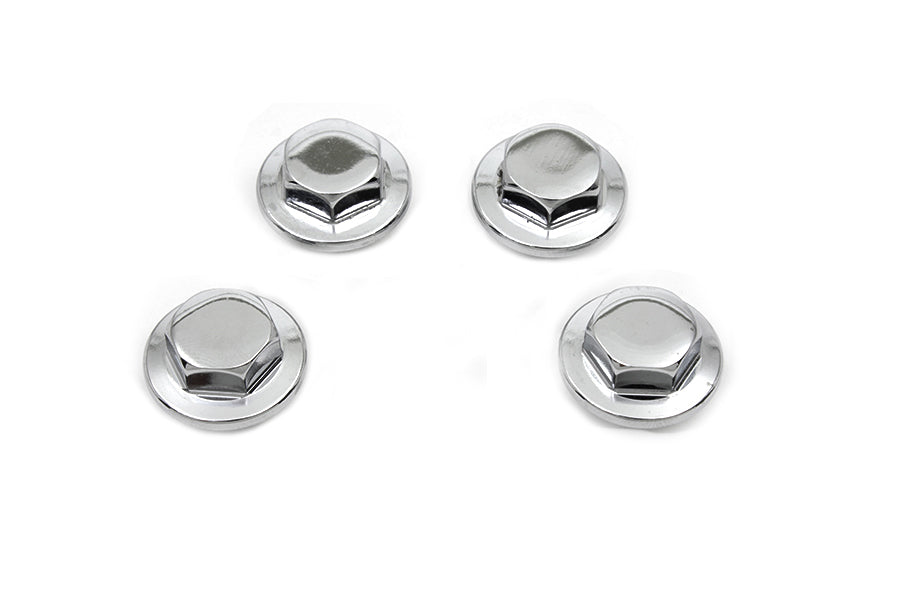 Rocker Shaft End Caps Chrome 1971 / 1984 FL 1971 / 1984 FX 1979 / 1983 FLT 1982 / 1983 FXR 1971 / 1985 XL