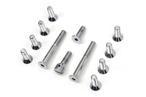 Transmission Top Cover Screw Kit Chrome 1965 / 1978 FL 1971 / 1978 FX