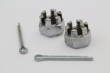 Load image into Gallery viewer, Front Axle Nut Kit Chrome 1929 / 1936 WL