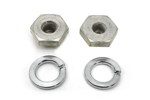 Seat Post Rod Lock Nut and Lock Washer 1936 / 1940 EL 1941 / 1981 FL 1937 / 1948 UL 1925 / 1929 J 1928 / 1952 WL 1930 / 1934 VL