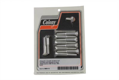 Stock Primary Screw Kit Cadmium 1967 / 1970 XLH