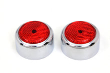 Load image into Gallery viewer, Swingarm Pivot Bolt Cover with Red Reflectors 1986 / 1999 FXST 1986 / 1999 FLST