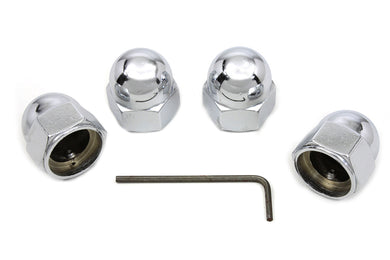 Acorn Type Headbolt Cover Chrome 1986 / 1998 FXST 1986 / 1998 FLST 1986 / 1998 FLT 1986 / 1994 FXR 1991 / 1998 FXD