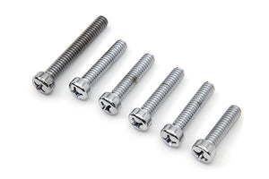 Cam Cover Screw Kit Chrome 1970 / 1984 FL 1971 / 1984 FX 1979 / 1992 FLT 1979 / 1992 FLT 1982 / 1992 FXR 1982 / 1992 FXR 1984 / 1992 FXST 1986 / 1992 FLST 1991 / 1992 FXD