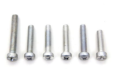 Cam Cover Screw Kit Cadmium 1970 / 1984 FL 1971 / 1984 FX 1979 / 1992 FLT 1979 / 1992 FLT 1982 / 1992 FXR 1982 / 1992 FXR 1984 / 1992 FXST 1986 / 1992 FLST 1991 / 1992 FXD