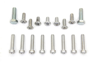 Primary Cover Screw Kit Cadmium 1970 / 1980 FL 4-speed1971 / 1984 FX