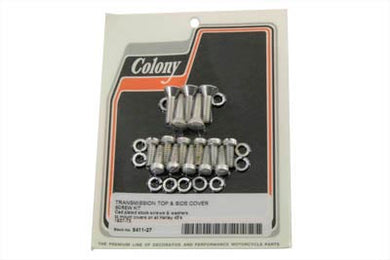 Transmission Top and Side Cover Screw Kit Cadmium 1941 / 1952 WL 1941 / 1973 G