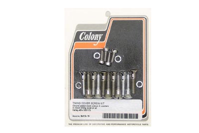 Cam Cover Screw Kit Chrome 1932 / 1952 WL 1932 / 1973 G