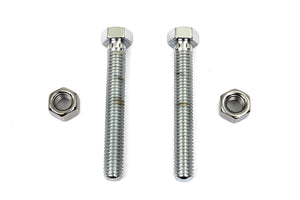 Chrome Rear Axle Adjuster Screw 1993 / UP FXST 1993 / UP FLST