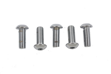 Rear Disc Bolt Kit Allen Style Chrome 1984 / 1991 FXST 1986 / 1991 FLST 1984 / 1994 FXR 1979 / 1991 XL 1981 / 1984 FX