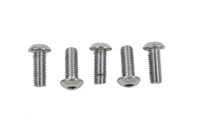 Rear Disc Bolt Kit Allen Style Chrome 1984 / 1991 FXST 1986 / 1991 FLST 1984 / 1994 FXR 1979 / 1991 XL 1981 / 1984 FX