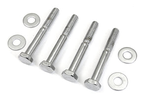 Transmission Top Cover Screw Kit Chrome 1979 / 1984 FL 1979 / 1984 FX