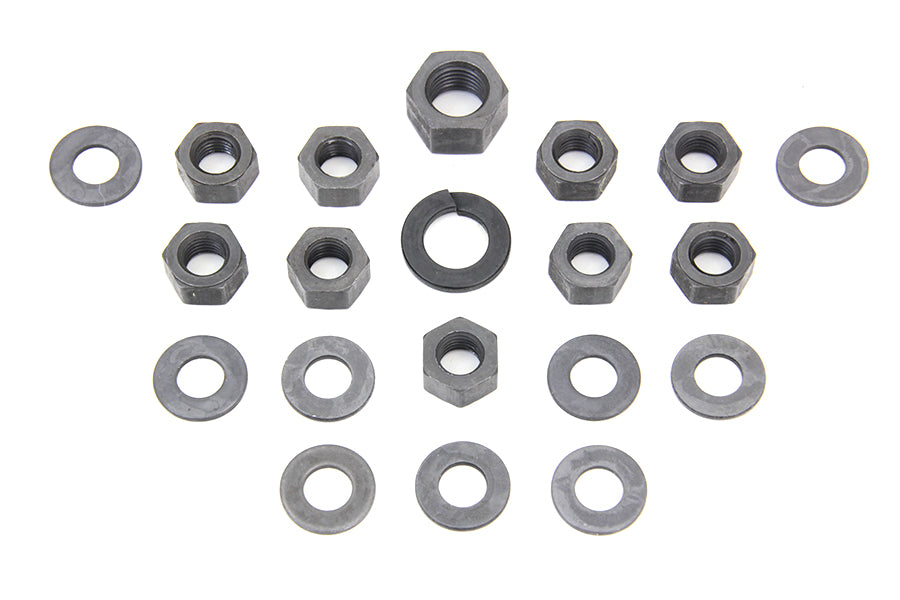 Parkerized Transmission Side Cover Kit 1936 / 1940 EL 1937 / 1948 UL 1941 / 1984 FL 1971 / 1984 FX