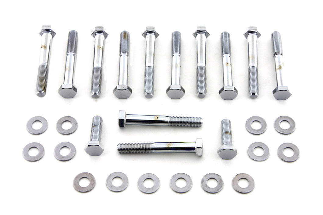 Rocker Box Screw Kit Chrome 1957 / 1976 XL