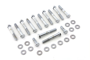 Rocker Box Screw Kit Chrome 1957 / 1976 XL