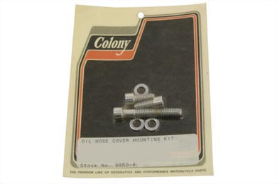Oil Hose Cover Mount Kit 1999 / 2017 FXD 1999 / UP FLT