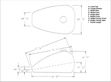 Load image into Gallery viewer, Bobbed 4.0 Gallon Gas Tank Kit 1995 / 2005 FXD carbureted models only