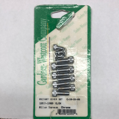 Allen Head Primary Cover Bolts At 1957- 1969Harley Davidson Xlch